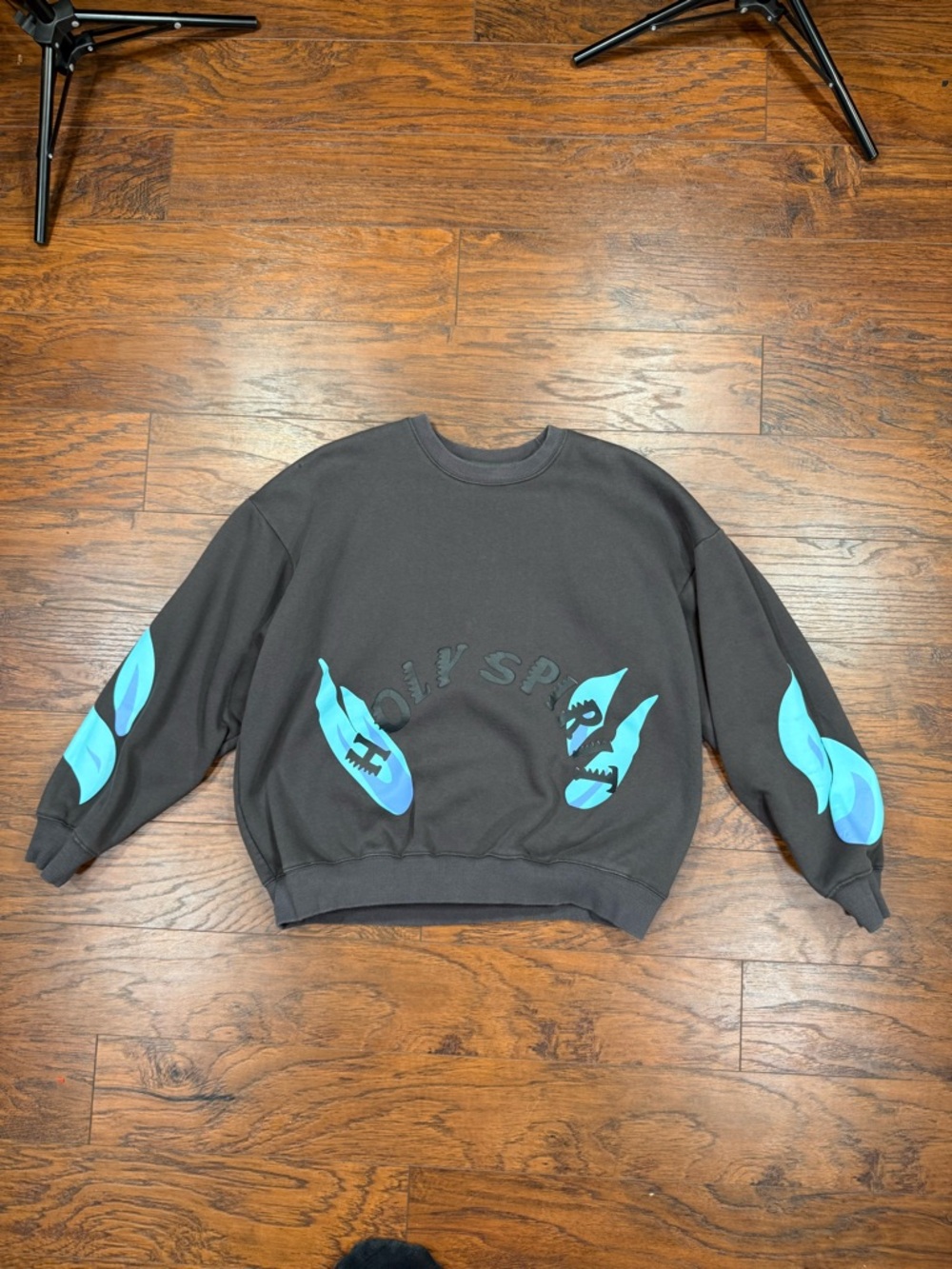 Yeezy Charcoal Holy Spirit Crewneck